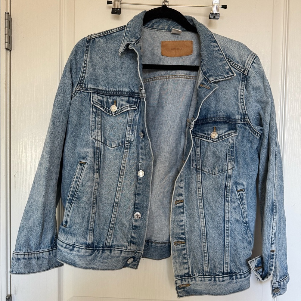 Classic Blue Denim Jean Jacket